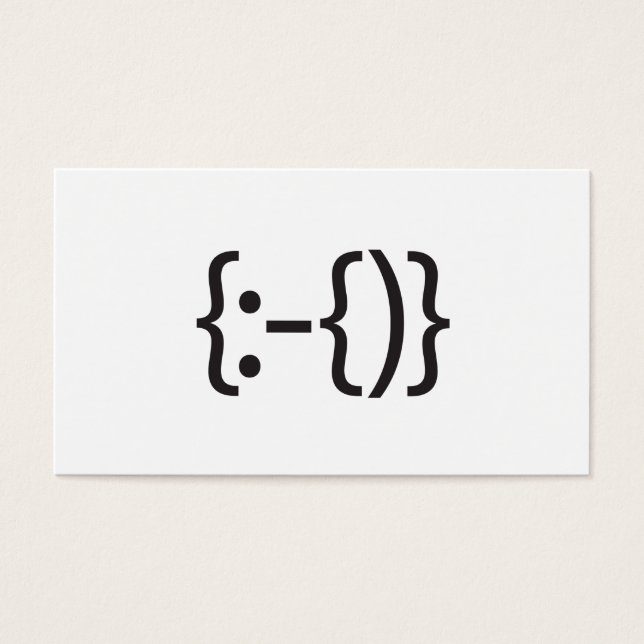 snor en baard.ai visitekaartje (Voorkant)