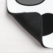 snor en bril muismat (Hoek)