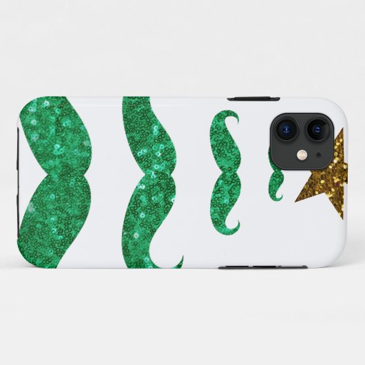 snor kerstboom Case-Mate iPhone case (Achterkant (horizontaal))