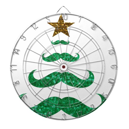 snor kerstboom dartbord (Voorkant)
