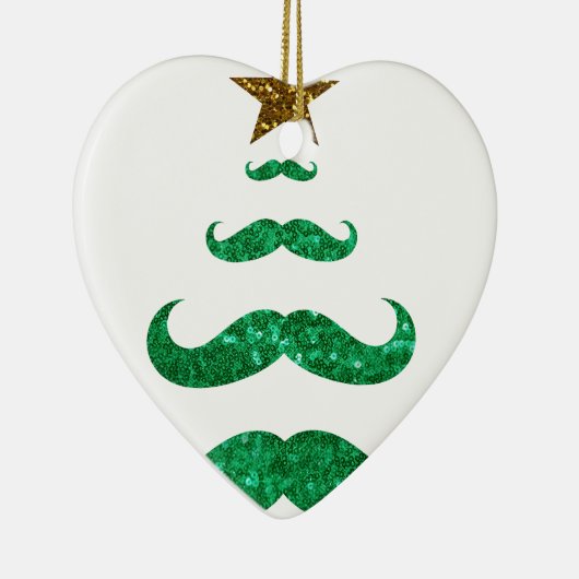 snor kerstboom keramisch ornament (Rechts)