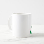 snor kerstboom koffiemok (Voorkant links)