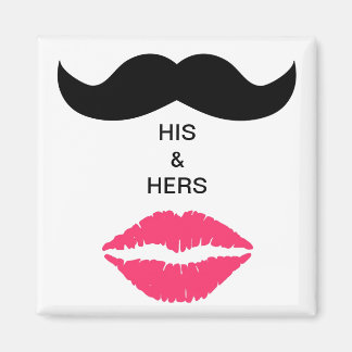 snor & lippen magneet