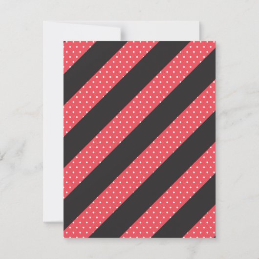 Snor Lips Props Geslacht Reveal Baby shower Kaart (Achterkant)