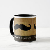  snor met aangepaste tekst mok (Voorkant links)