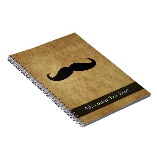 snor met aangepaste tekst notitieboek (Rechterzijde)