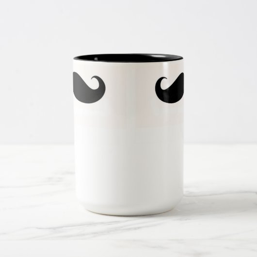 snor-mok tweekleurige koffiemok (Center)