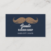  snor salon kapster kapperszaak visitekaartje (Voorkant)