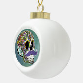 Snor Sugar Skull Ornament #2 (Rechts)