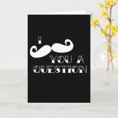 Snor u een Vraag Kaart (Gele Bloem)