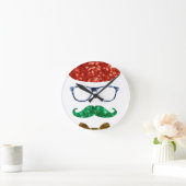 snor voor kerst ronde klok (Huis)