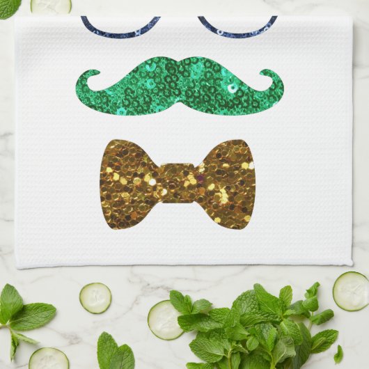 snor voor kerst theedoek (Gevouwen)