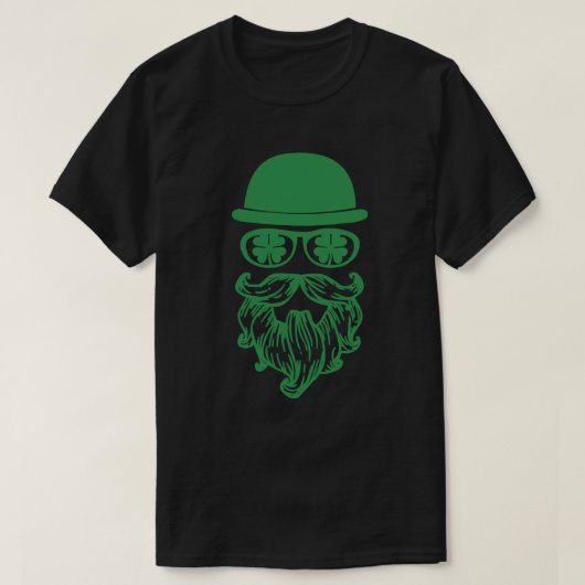 Snorbaard Kabouters St. Patrick's Day T-shirt (Design voorkant)