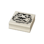 snorbaard kat kunst stempel (Stempel)