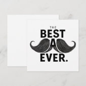 Snorhaar Beste Papa Ooit Vaderdag Feestdagenkaart (Voorkant / Achterkant)