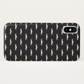 Snorhaar hipster patroon Case-Mate iPhone case (Achterkant (horizontaal))
