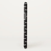 Snorhaar hipster patroon Case-Mate iPhone case (Achterkant / rechts)