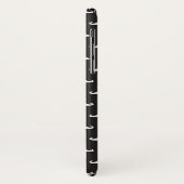 Snorhaar hipster patroon Case-Mate iPhone case (Achterkant/links)