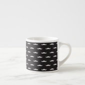 Snorhaar hipster patroon espresso kop (Rechts)