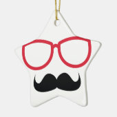 Snorhaar Keramisch Ornament (Links)