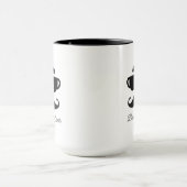 Snorhaar & Macchiato Vader Cadeaumok Mok (Midden)