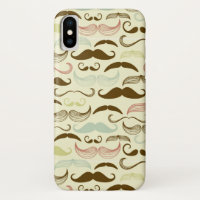 Snorhaar patroon, retro stijl 4