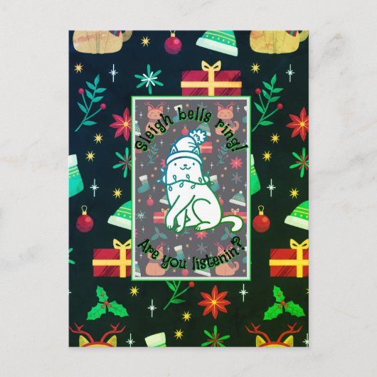 Snorhaar Wonderland Briefkaart (Voorkant)