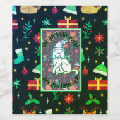Snorhaar Wonderland Wijn Etiket (Enkel label)