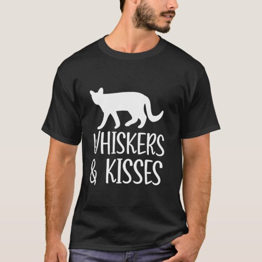 Snorharen en Kusjes Kat Moeder T-shirt (Voorkant)