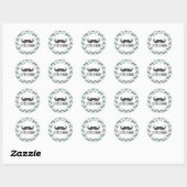 Snorharen Sticker voor Little Man (Vel)
