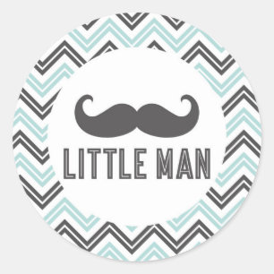Snorharen Sticker voor Little Man