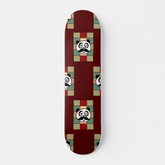 Snorharenpanda 2 persoonlijk skateboard (Voorkant)