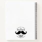 Snorharer Kapsalon Moderne Kapselstijl Kapperszaak Notitieboek (Achterkant)