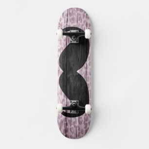 Snorharige Luipaard Hout Vintage #2 Persoonlijk Skateboard