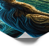 Snorharige Waarnemers bij het Raam Poster (Hoek)