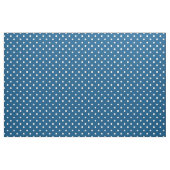 Snorkel Blue en White Polka Dot Stof (Fat Quarter)