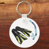 Snorkel en vetpers Sleutelhanger (Voorkant)