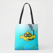 Snorkel Fish Tote Bag (Voorkant)