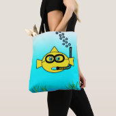 Snorkel Fish Tote Bag (Dichtbij)