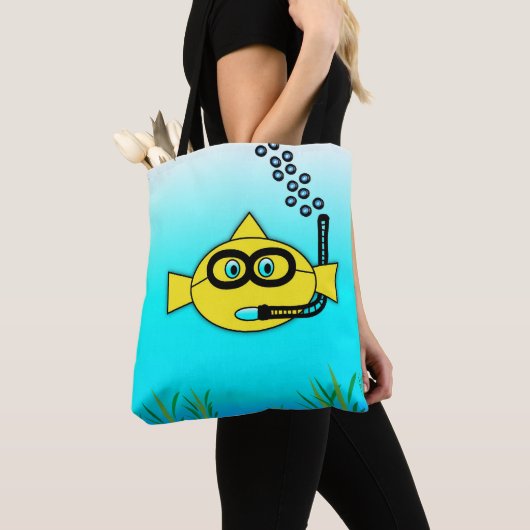 Snorkel Fish Tote Bag (Dichtbij)