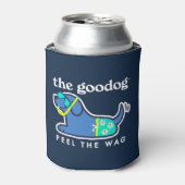 Snorkel Pup Aquatic Explorer Koozie (Blikje Voorkant)