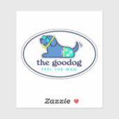 Snorkel Pup Daisy Print Zwemkleding Sticker (Vel)