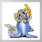 Snorkel Seal Poster (Voorkant)