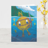 snorkel sweety ui lege kaart (Gele Bloem)