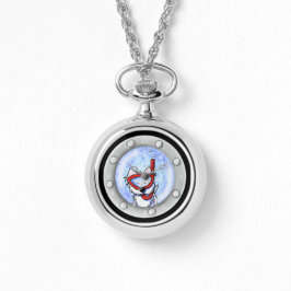 Snorkel Westie Porthole Horloge