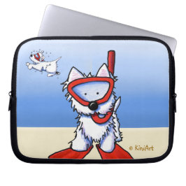 Snorkel Westies-laptophoes Laptop Sleeve