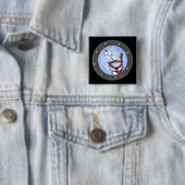Snorkel Westies Porthole Vierkante Button 5,1 Cm (In situ)