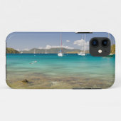 Snorkelaars in de idyllische baai Pirates Bight, B Case-Mate iPhone Case (Achterkant (horizontaal))