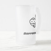 Snorkelbarracuda Matglas Bierpul (Voorkant rechts)