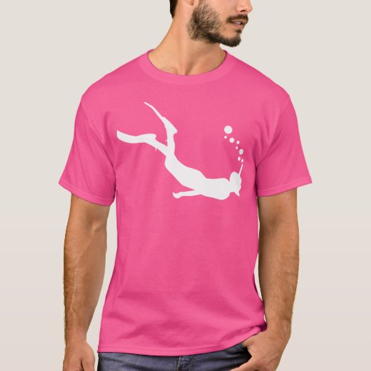 snorkelduiken t-shirt (Voorkant)